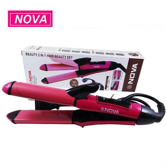 Nova (2in1 Straightner And Curler) (SKU-SC01)