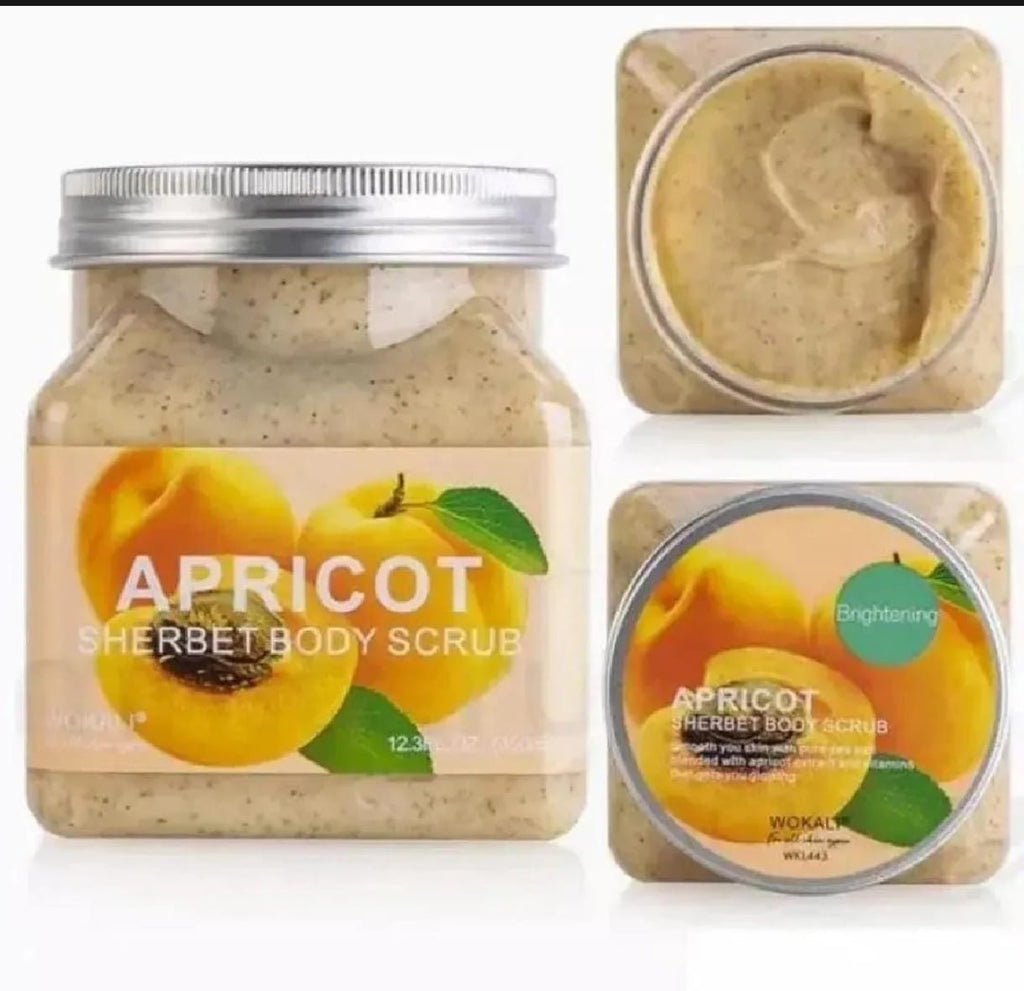 Sherbet Apricot Body Scrub (SKU-SBS-03)