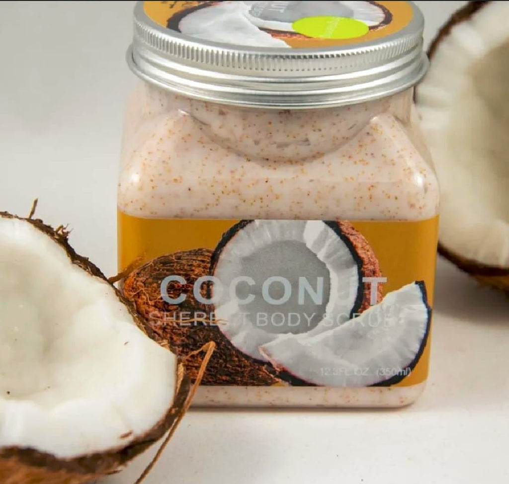 Sherbet Coconut Body Scrub (SKU-SBS-04)