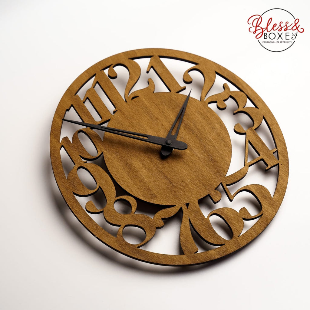 Wooden Clock (SKU-WC-02)