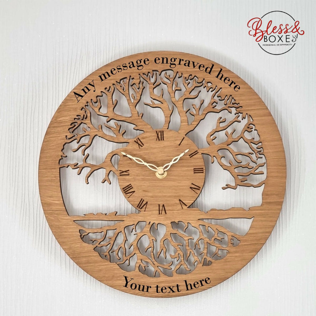 Wooden Clock (SKU-WC-10)