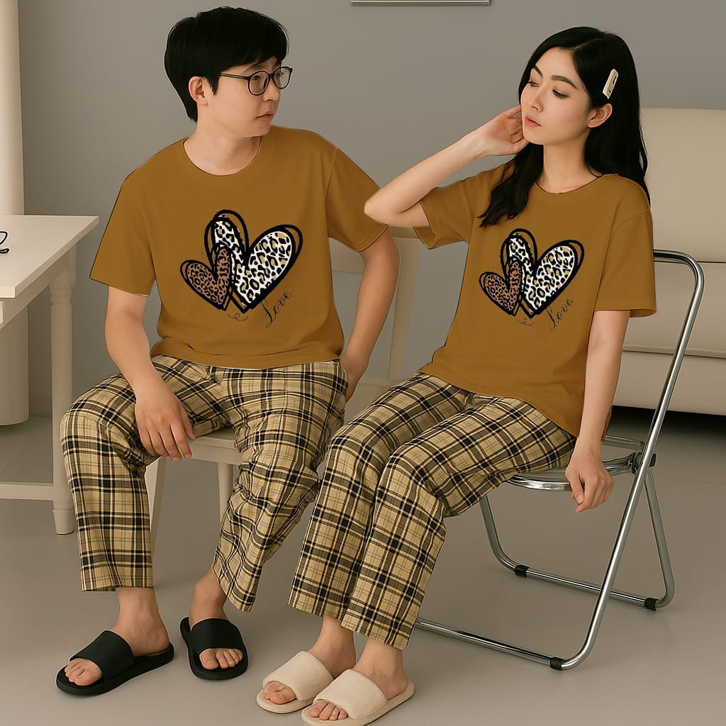 Brown Couple Night Suit (SKU-CNS-01)