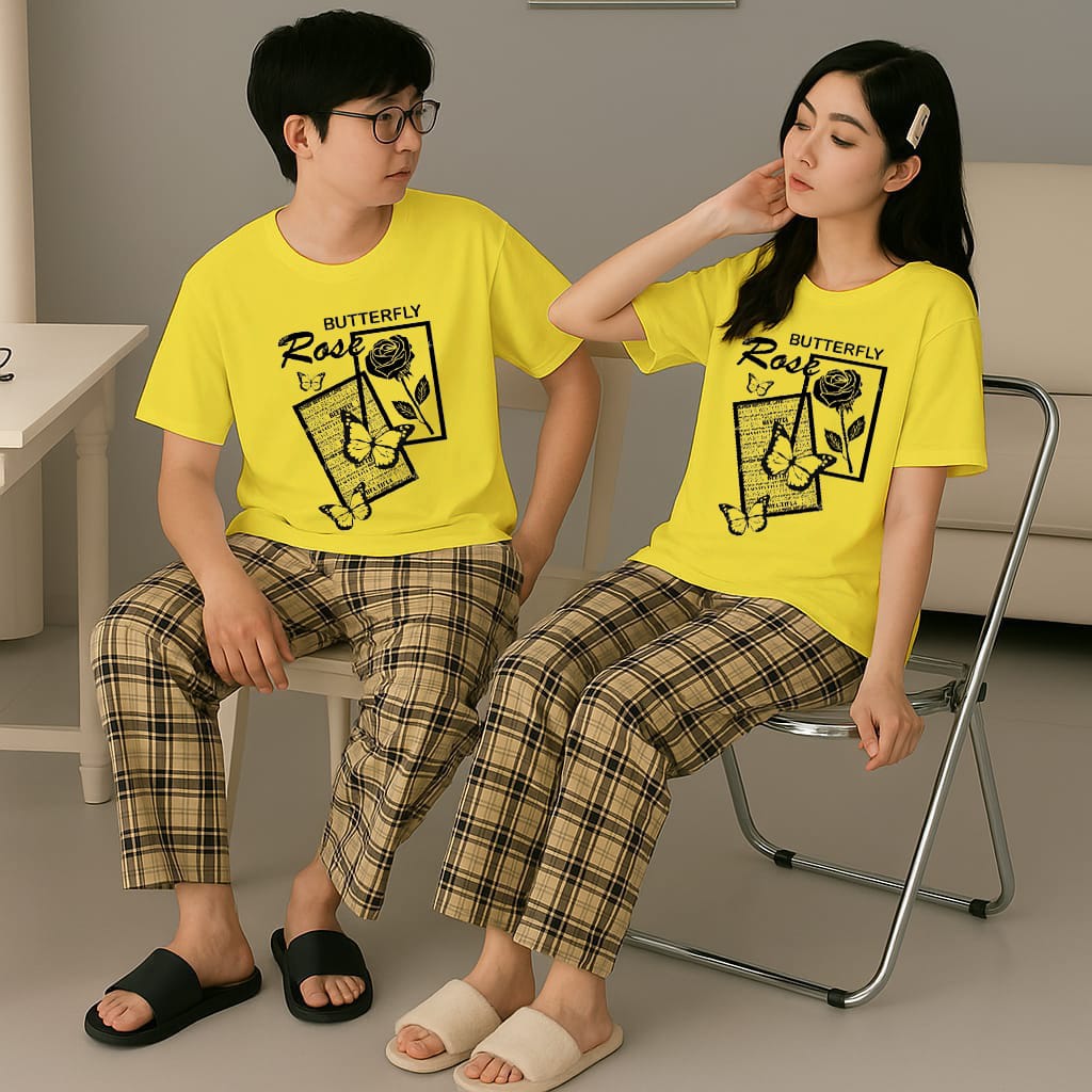 Brown Couple Night Suit (SKU-CNS-12)