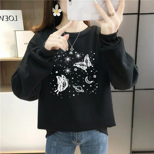 Stylish Winter Women’s Printed Sweatshirt ( SKU-SWWPS-11)