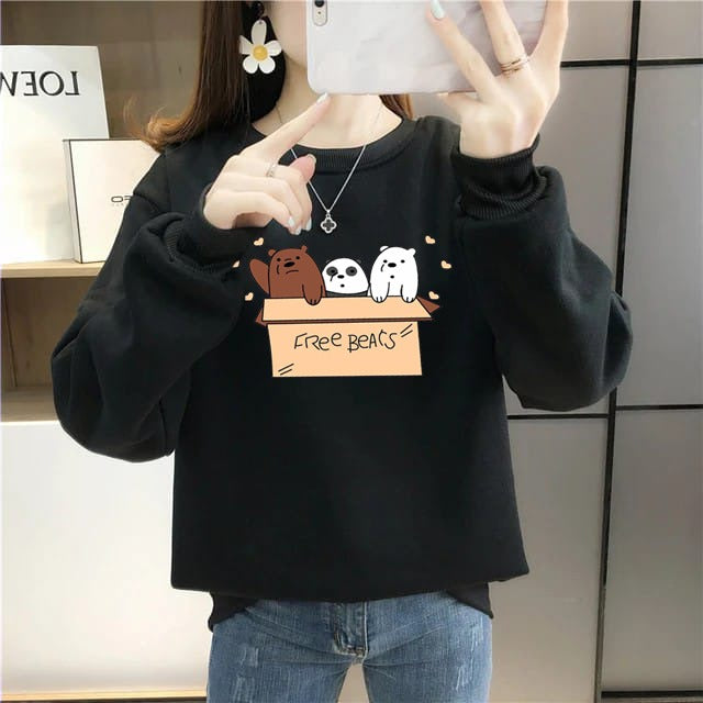 Stylish Winter Women’s Printed Sweatshirt ( SKU-SWWPS-06)