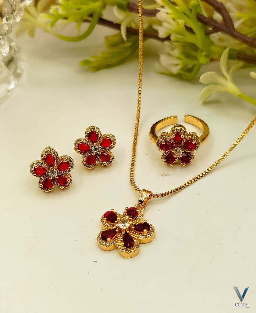 Zarqoon Locket Set with Ring (SKU-ZLSR)