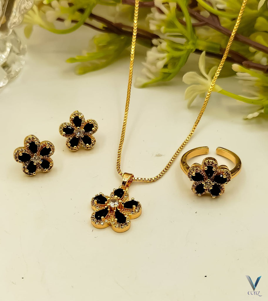 Zarqoon Locket Set with Ring (SKU-ZLSR)