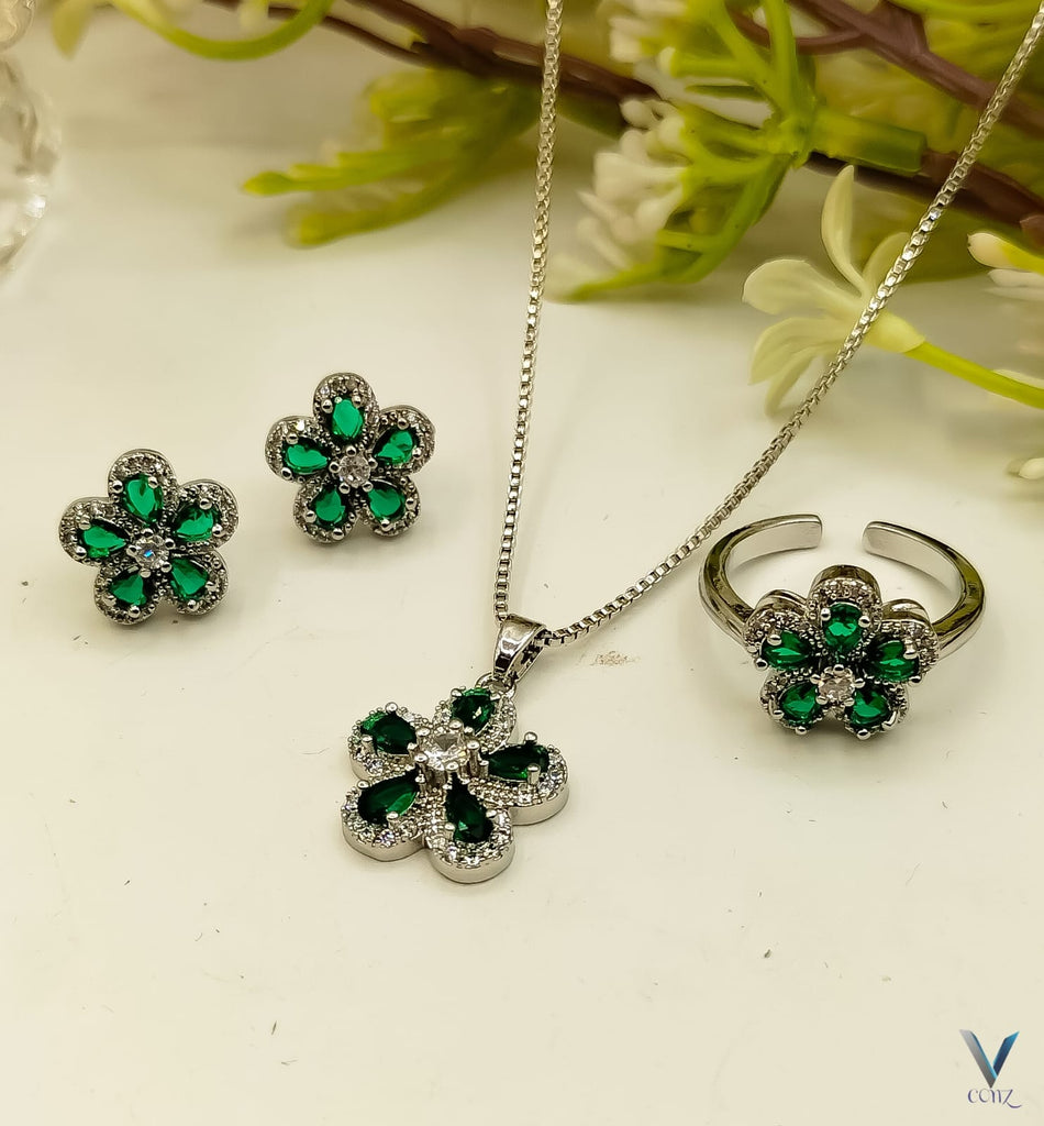 Zarqoon Locket Set with Ring (SKU-ZLSR)